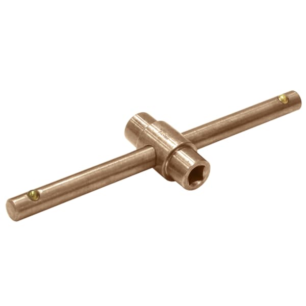 Pahwa QTi Non Sparking, Non Magnetic Cylinder Wrench/Key - 7.1 mm CY-1007 - main